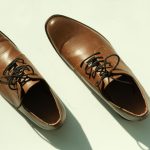 Photo leather shoes