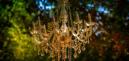 Photo Crystal chandelier